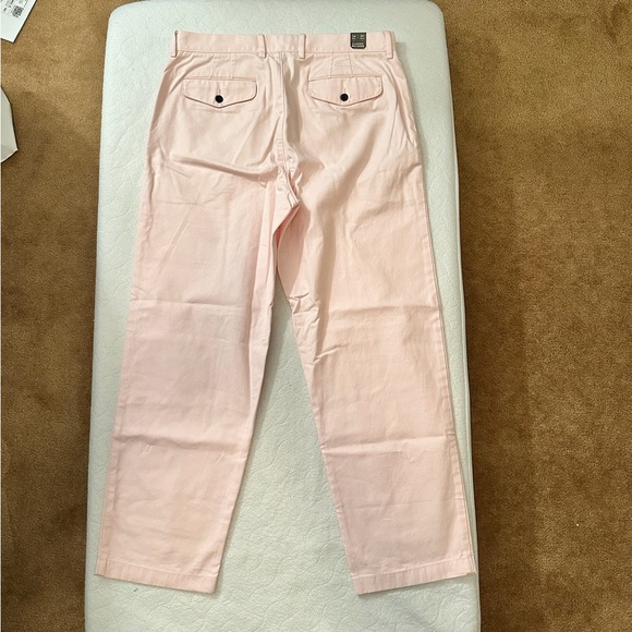 J.Crew Classic Fit Flat Front Chinos Men's Size 34 30 NWT Pink - Picture 4 of 9